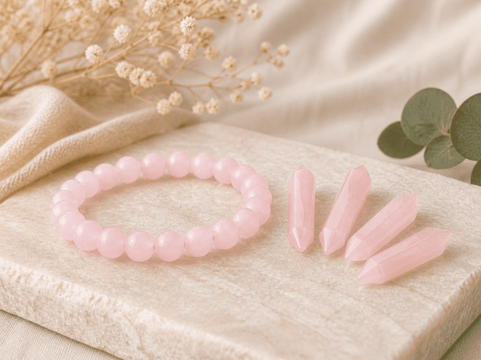 Quartz rose - Grossesse et post partum - Douceur et Lien 