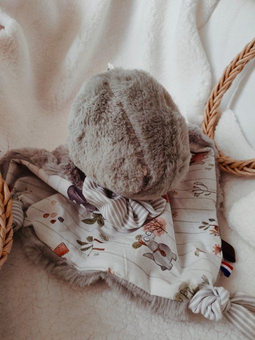 Léo doudou dinosaure 